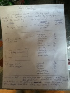 Granola Recipe from Rea
